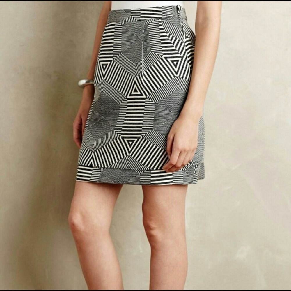 Geometric Paris Skirt